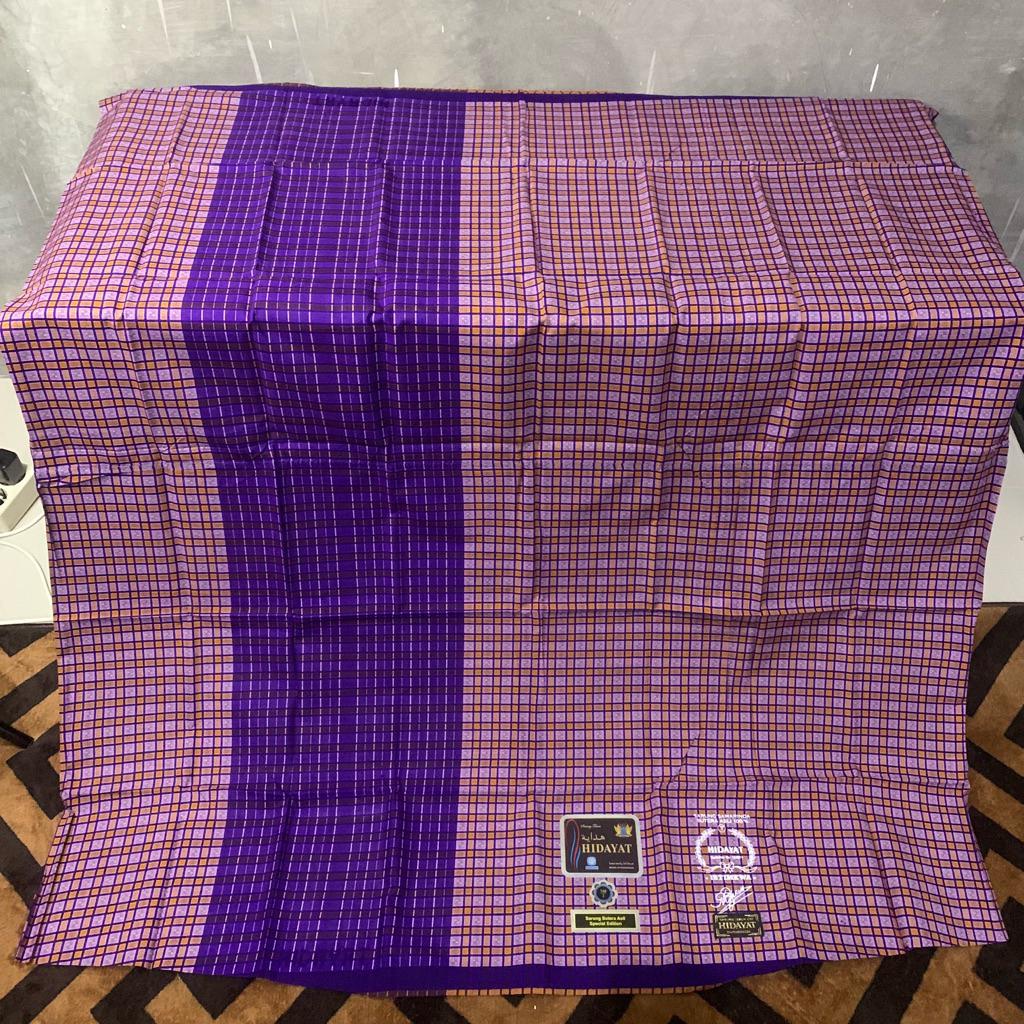 Sarung Tenun Full Sutera 100% HIDAYAT Type KDT