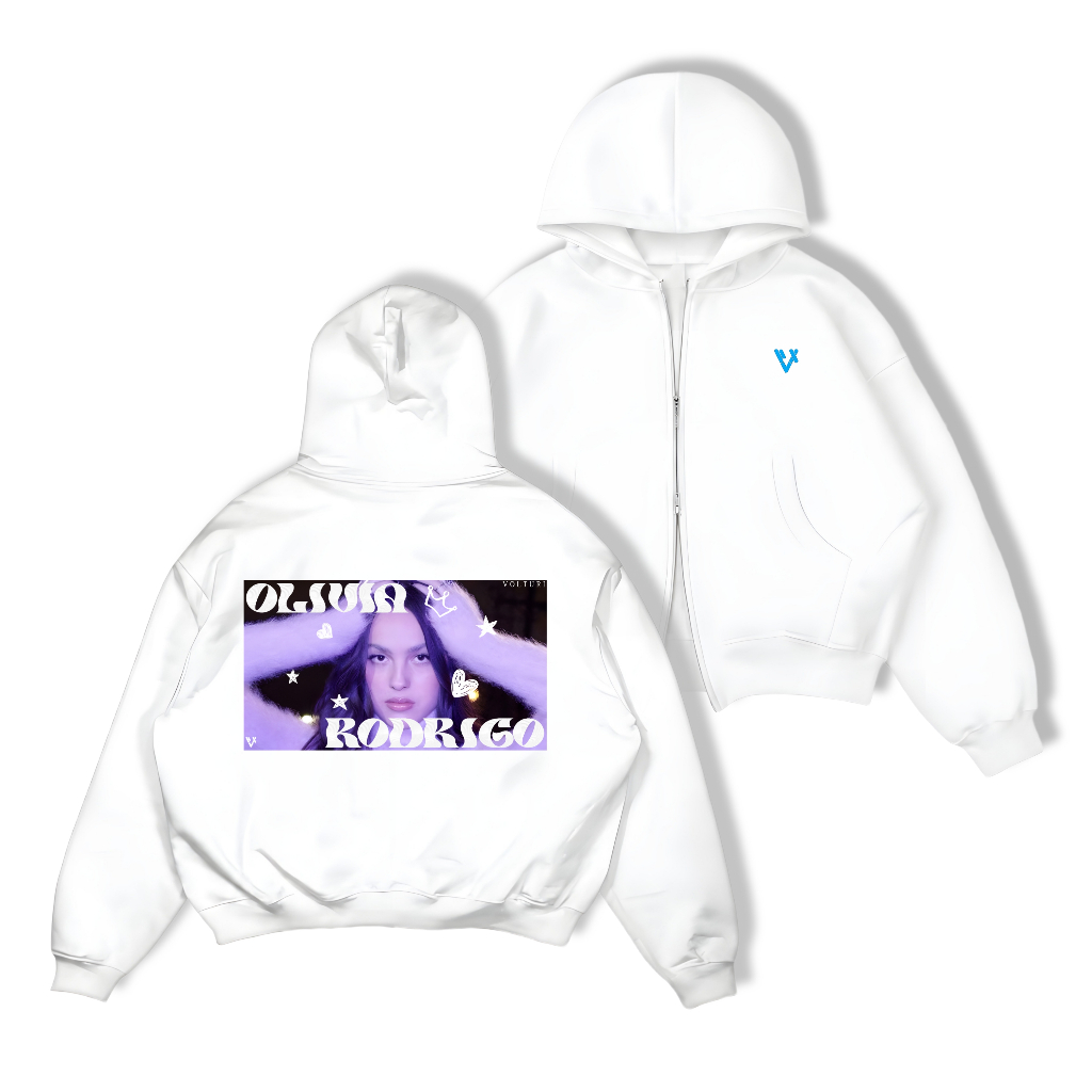 VOLTURI Hoodie Boxy Double Zipper OLIVIA RODRIGO