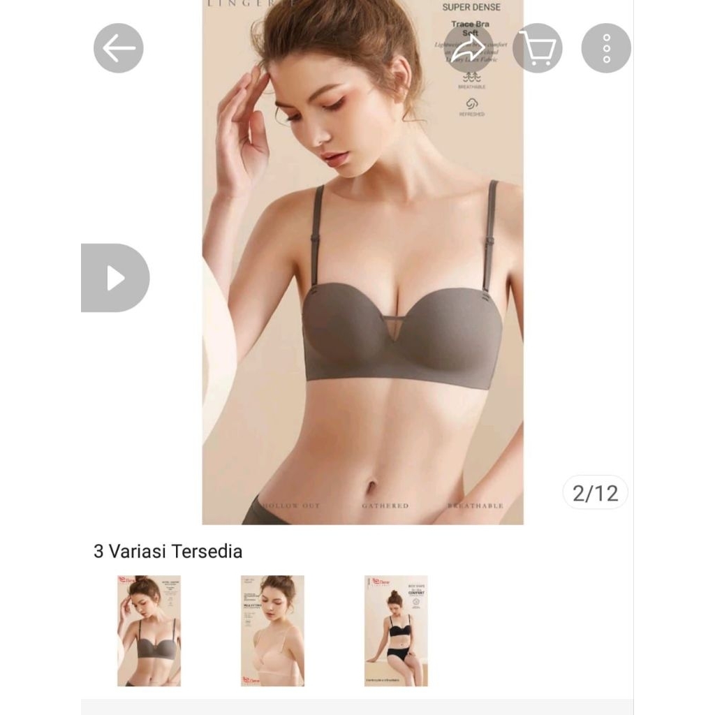BH ELENA SEAMLESS TANPA KAWAT BUSA SEDANG KAIT 3