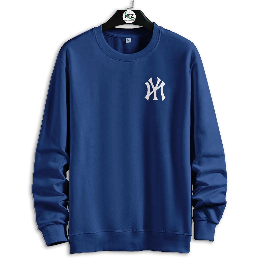 [ 16 ] NY New York Yankees Sweater Pria Wanita Bigsize Bahan Fleece Lembut Tebal Jaket Distro Premiu