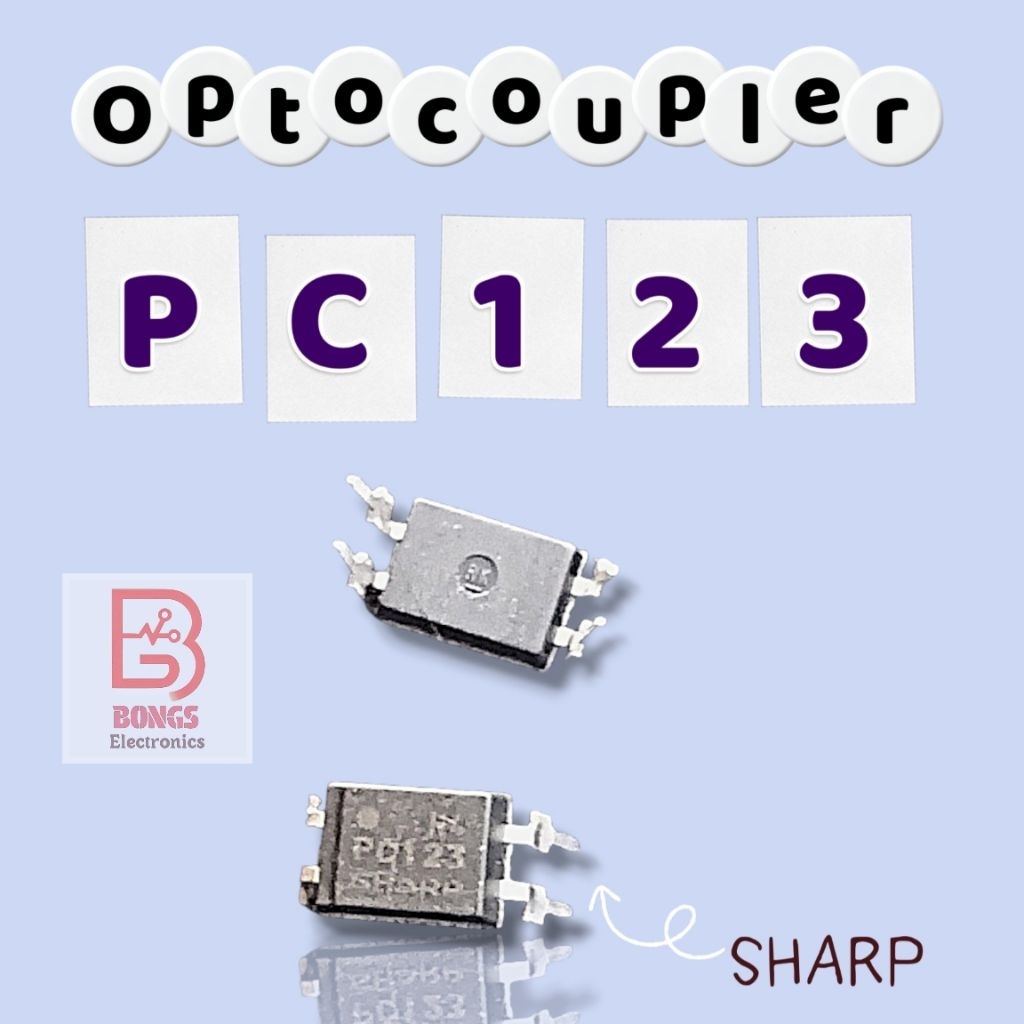 PC123 Optocoupler By SHARP Dip-14