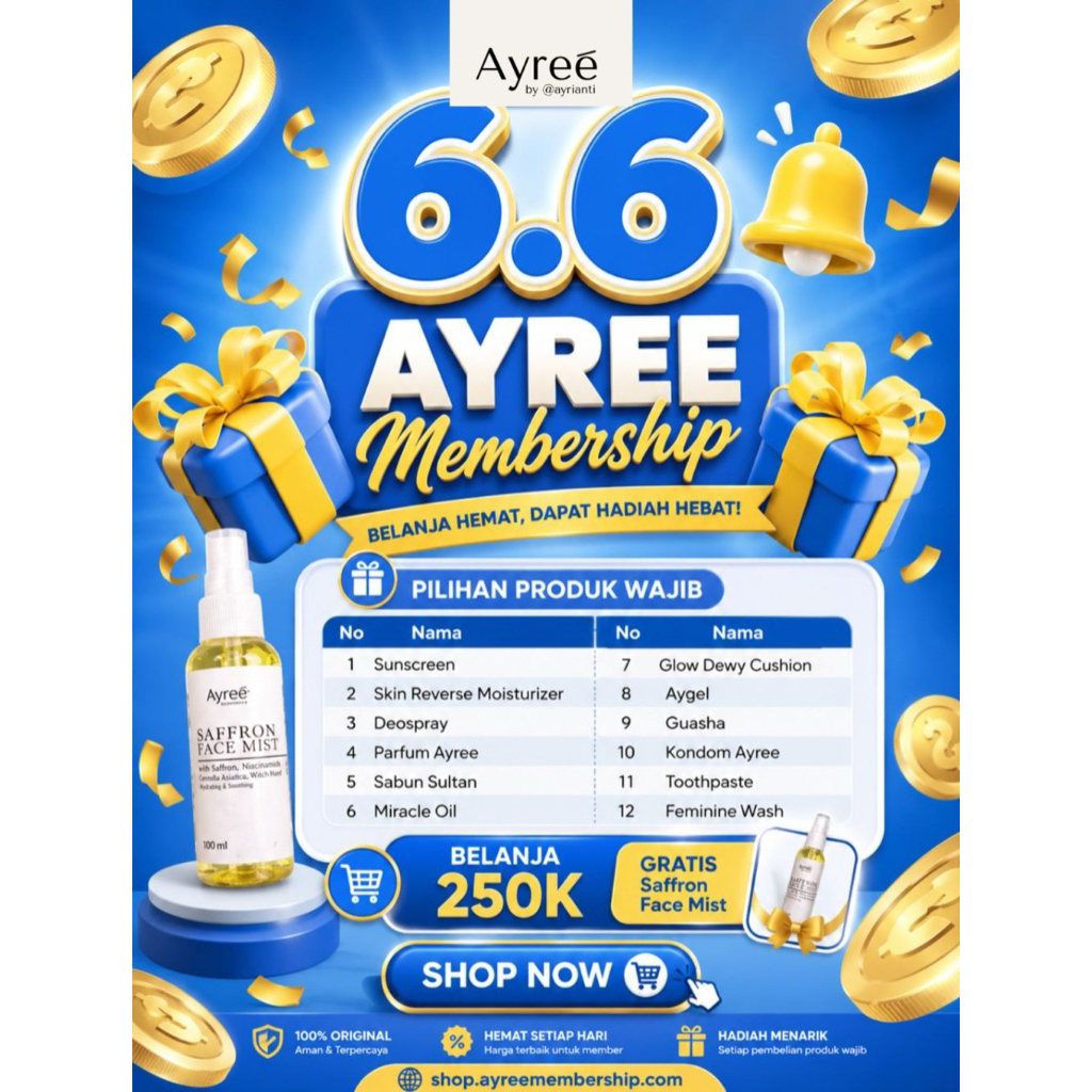 Promo Ayree by Ayrianti - Promo 6.6 Ayree Membership