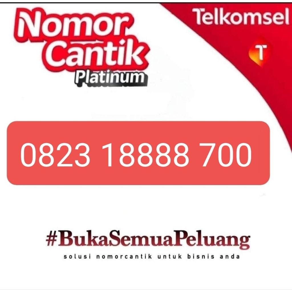 NOMOR CANTIK TELKOMSEL 0823 18888 700 NOMOR CANTIK SIMPATI