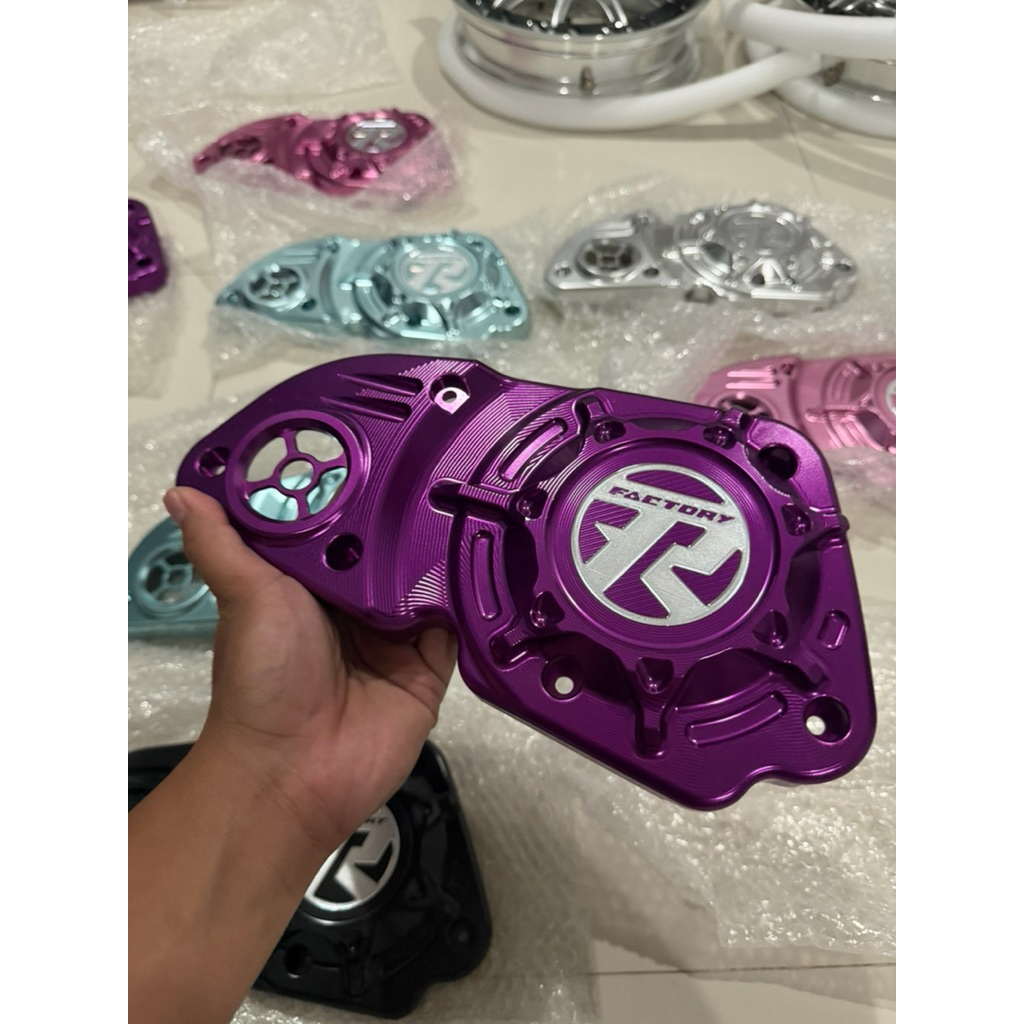 cover box filter vespa full billet cnc tr factory purple