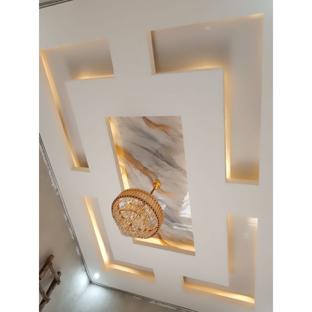 plafon gipsum terpasang