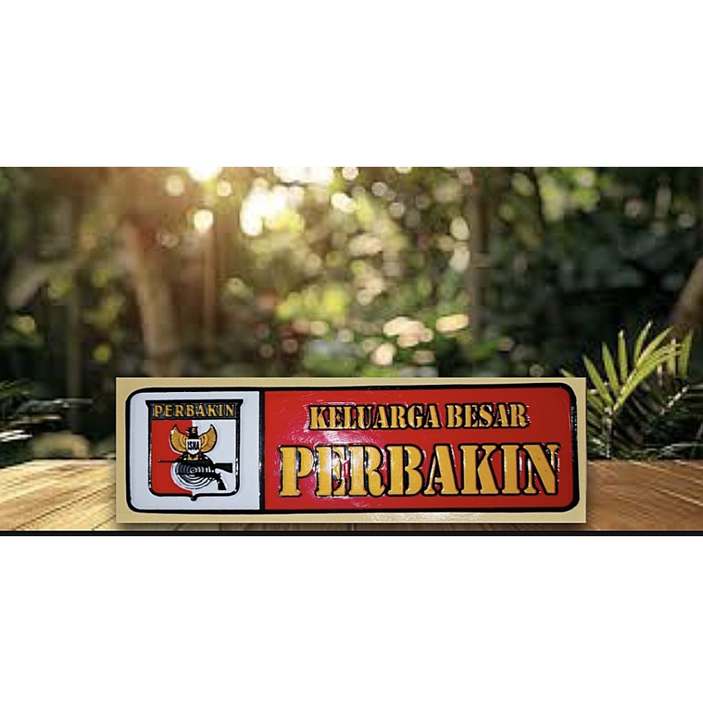 STIKER EMBOS LOGO KB.PERBAKIN