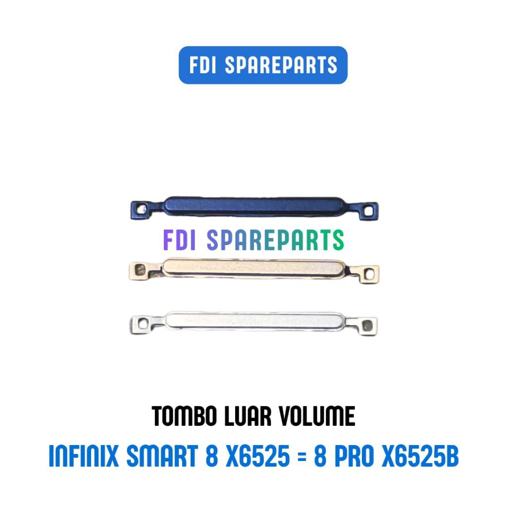 Tombol Luar Volume Infinix Smart 8/Smart 8 Pro