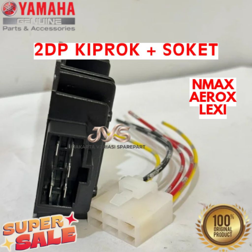 KIPROK + SOKET KODE 2DP, KIPROK + SOKET NMAX, KIPROK + SOKET AEROX, KIPROK + SOKET LEXI