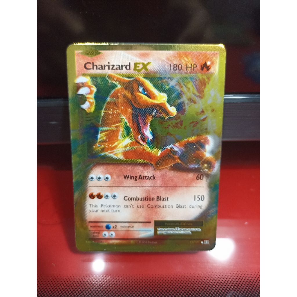 Kartu Pokemon Charizard EX foil