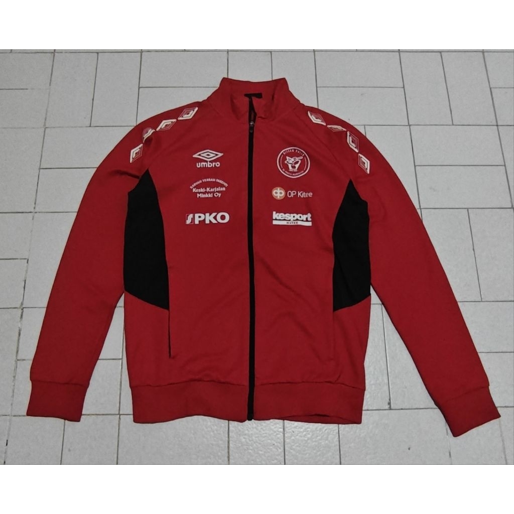 Jaket Sport Tracktop Umbro Merah