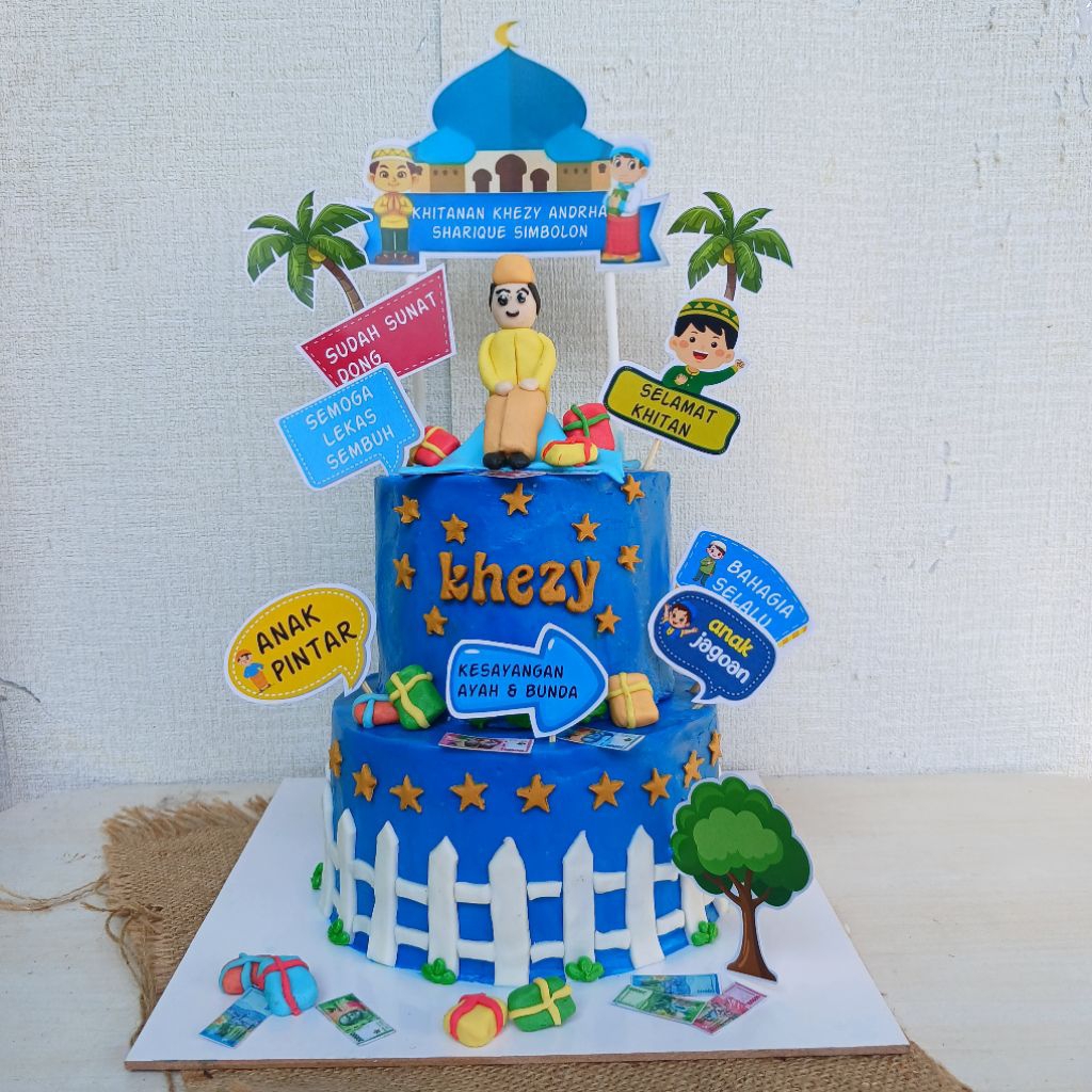 Khitanan Cake | Kue Khitanan | Custom Cake Bandung