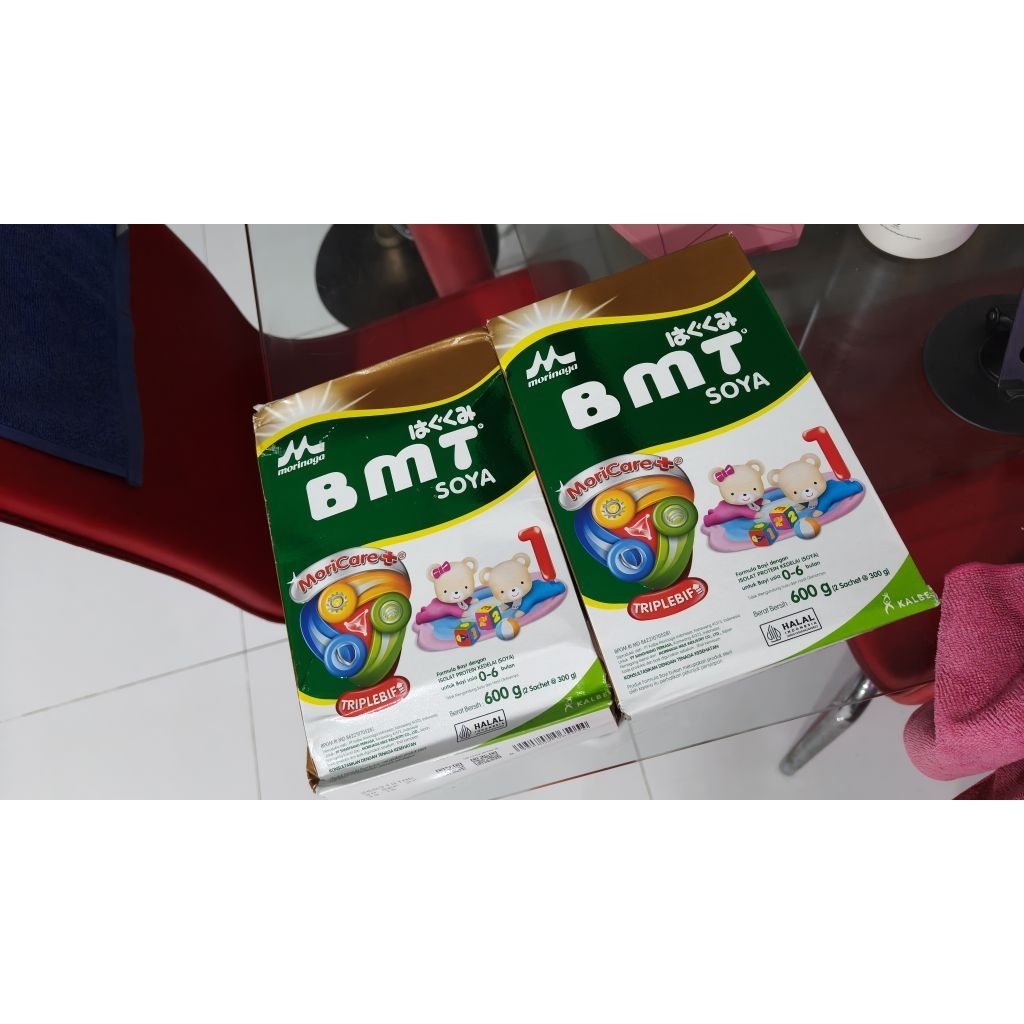 Morinaga BMT Soya New Sufor Soya seal original, BMT soya 1 0-6 bulan