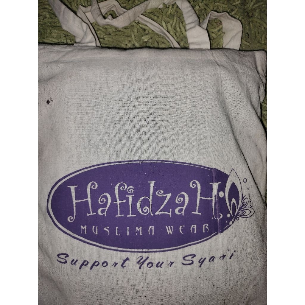 Gamis Umbrella Syar'i set Khimar tanpa ped brand RH Hafidzah Suhera
