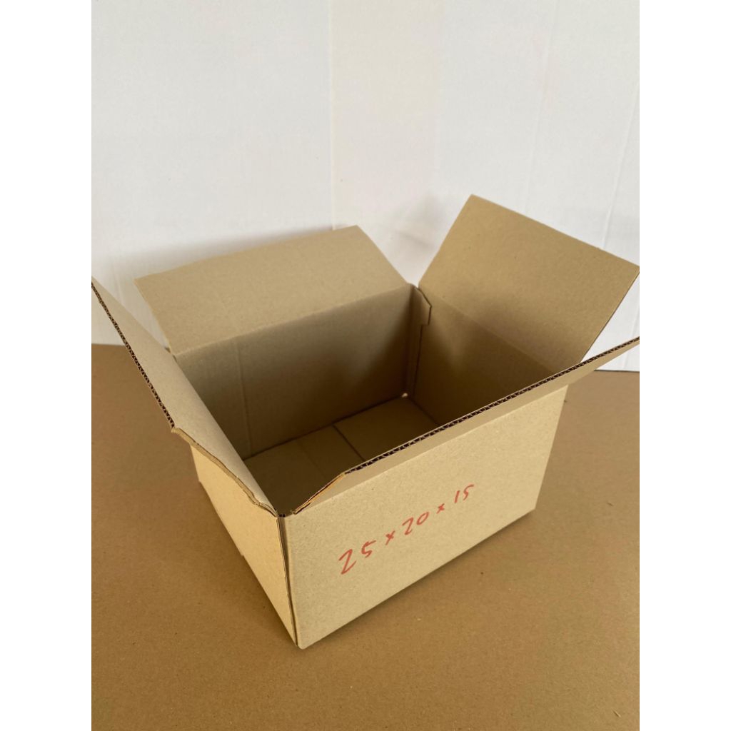 kardus packing uk 25x20x15 cm 1 ply