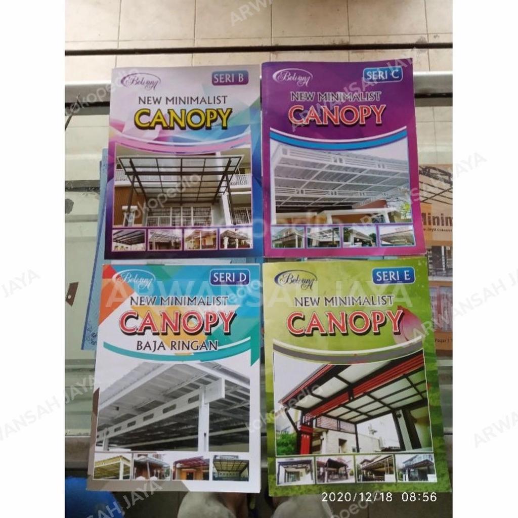 Buku katalog tralis khusus canopy minimalis seri B buku KECIL Homeware Equipt