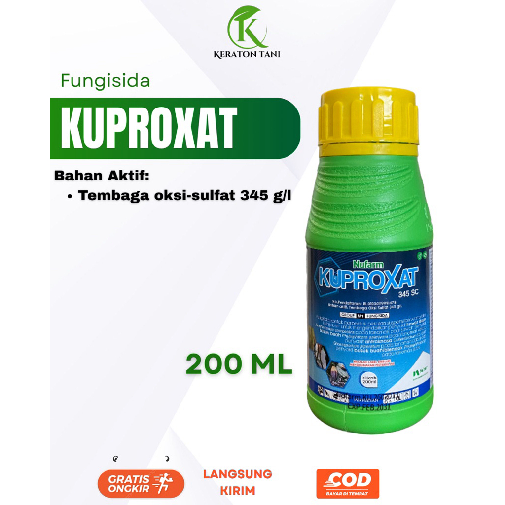 Fungisida Kuproxat 345 SC - Nufarm