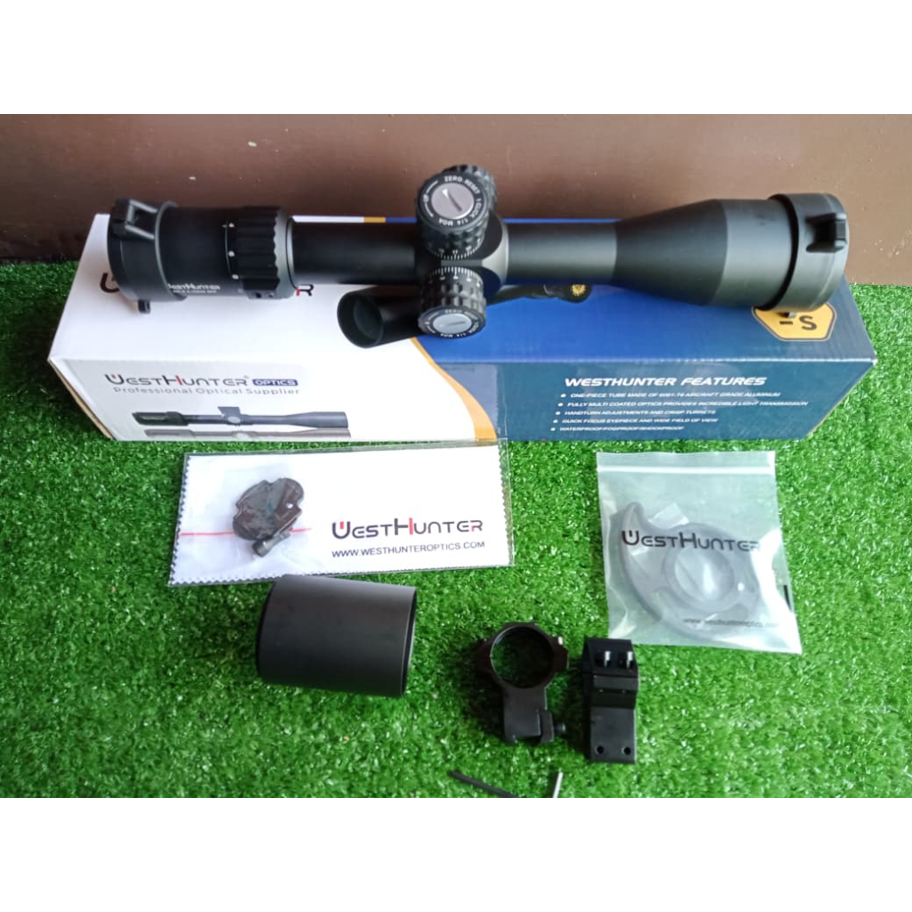 Westhunter HD-S 4-16x44 SFP SUDAH TAHAN GETAR || Teleskop terbaru westhunter
