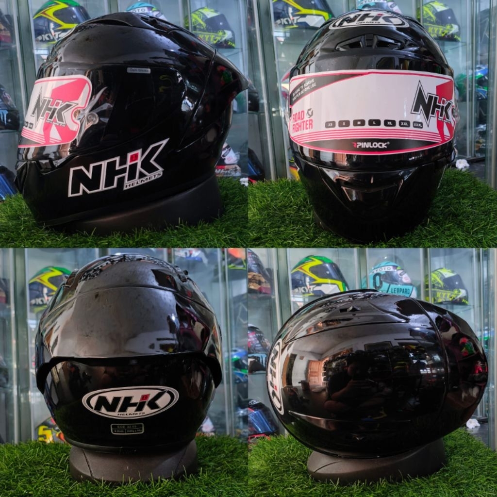 NHK GP R TECH RACE SOLID BLACK GLOSSY ORIGINAL NHK