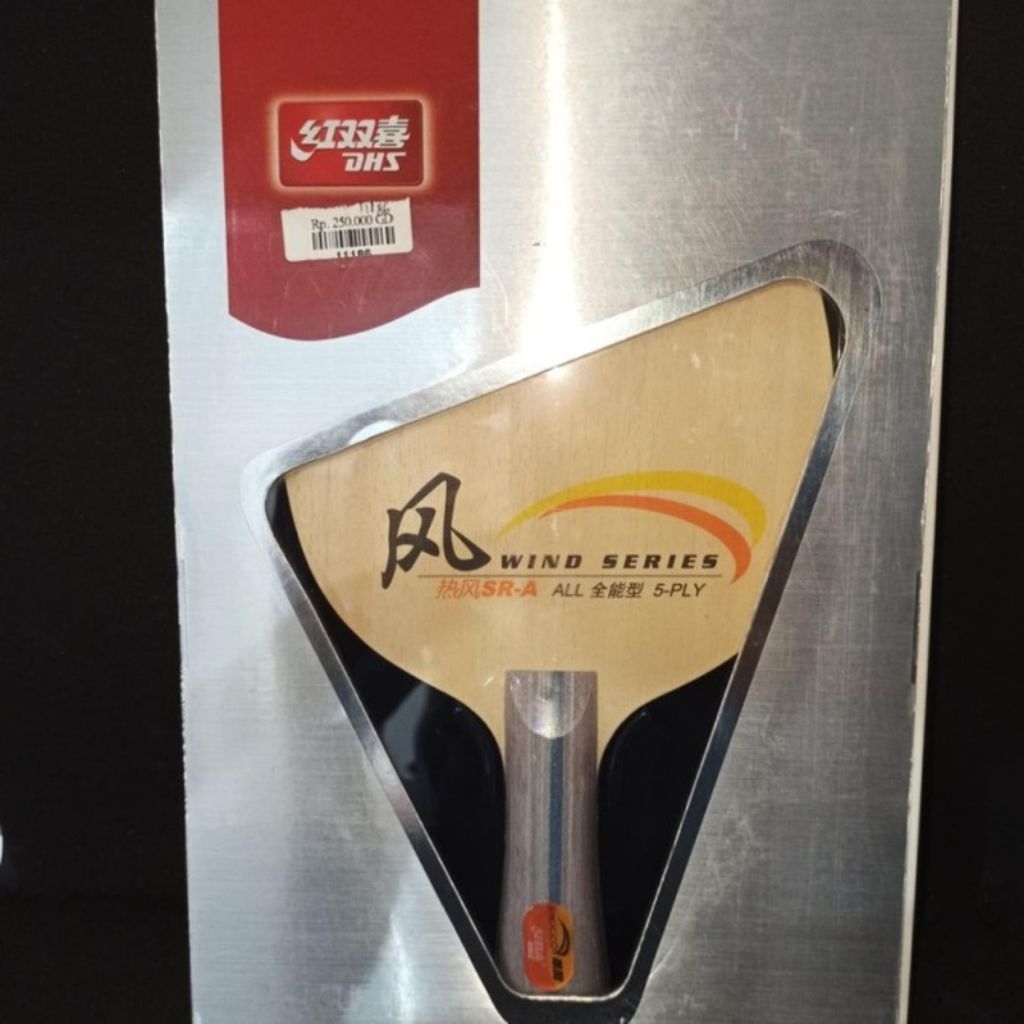 Kayu DHS SR A 5 Ply Blade Bat Bet Tenis Meja Pingpong Original