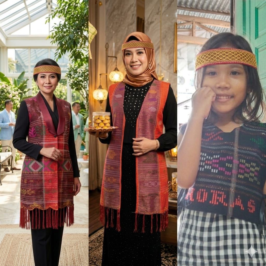 sortali batak ikat kepala, sortali wanita batak