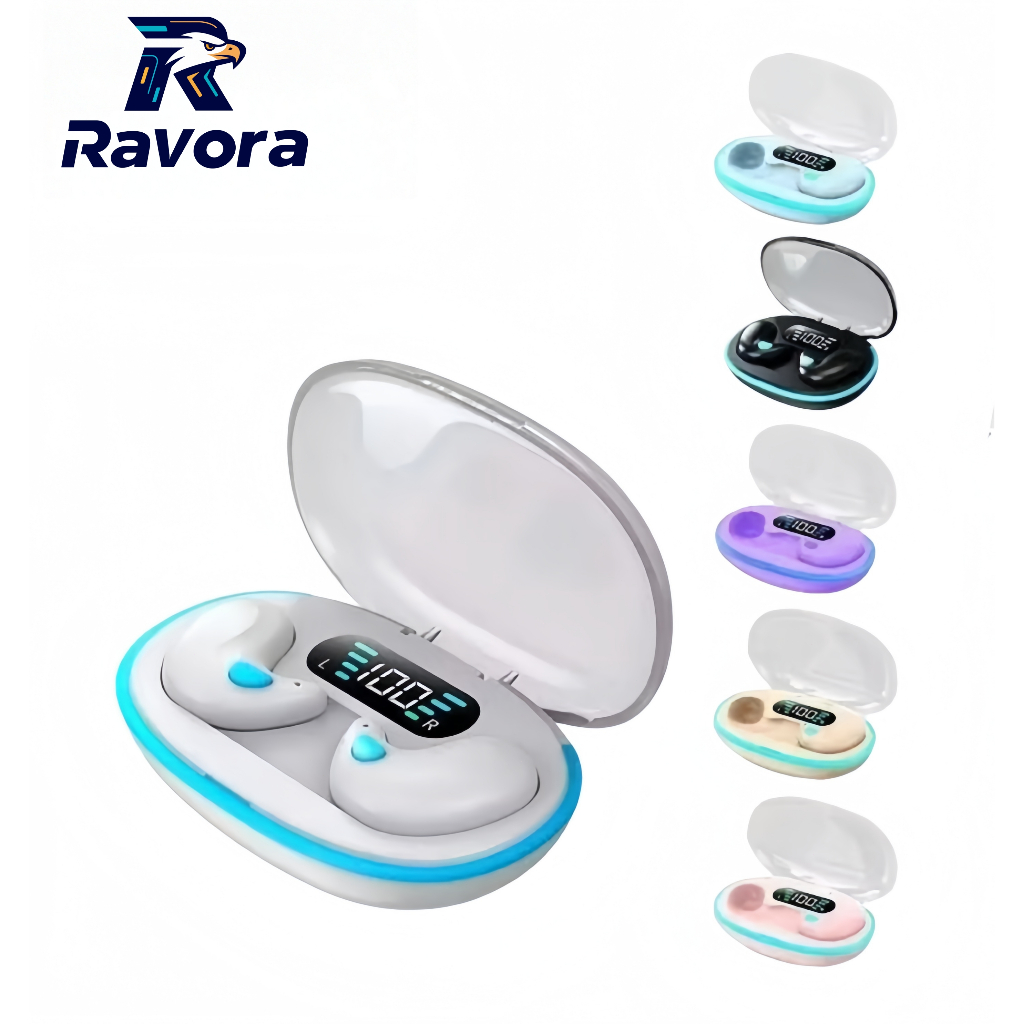 Ravora  Bisa COD Headphone X55 Headset Bluetooth Gaming Peredam Kebisingan Aktif yang Keren