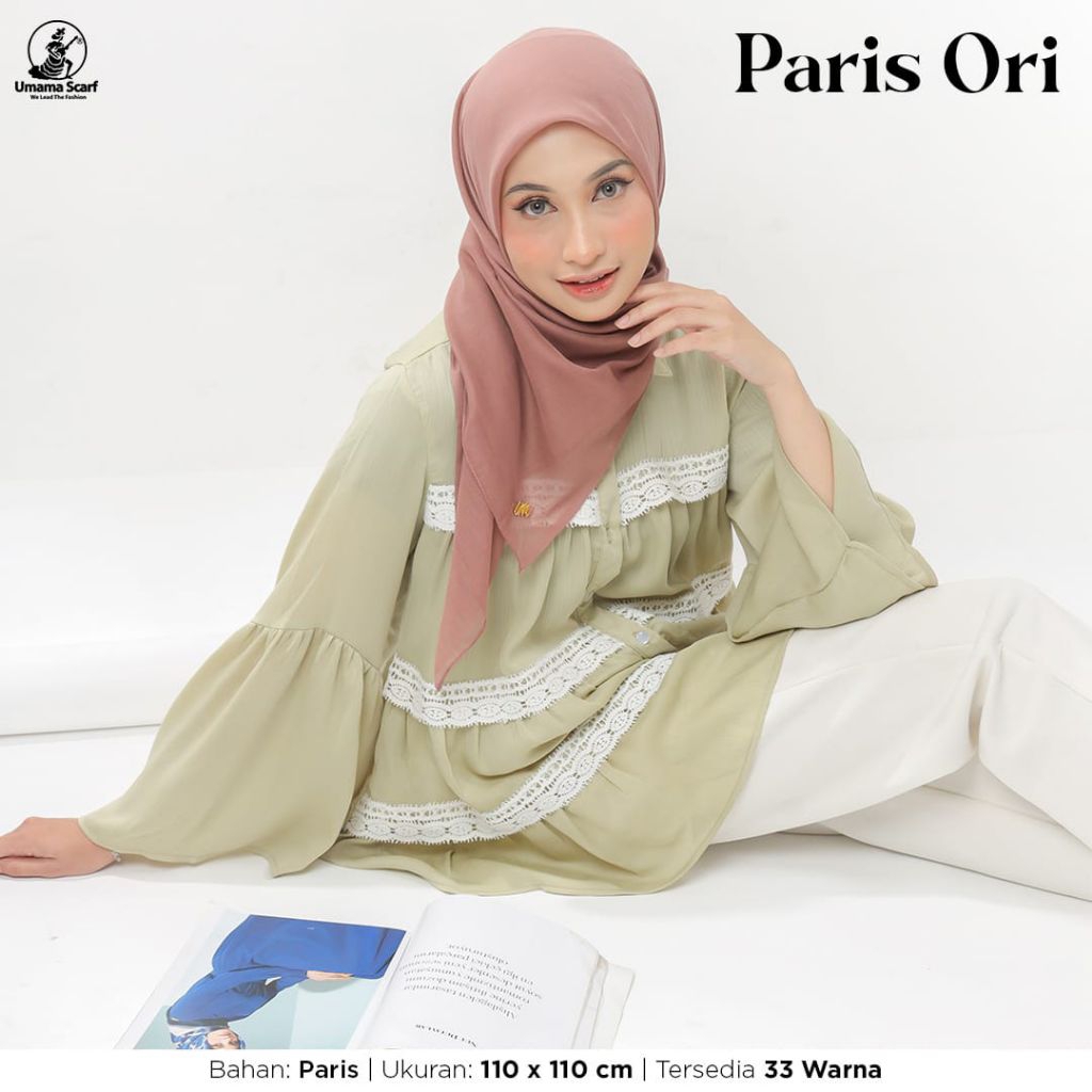 UMAMA HIJAB SEGIEMPAT PARIS ORI//UMAMA PARIS (ORI)