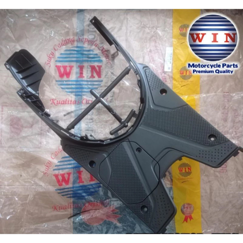 Pijakan Kaki + Tutup Aki Beat FI ESP 2015 | footrest atas WIN | bordes dek injakan motor honda injek