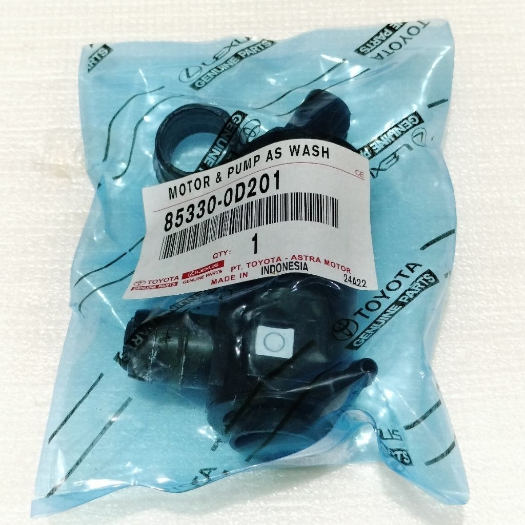 Motor Pump Washer Tabung Wiper Sienta Original 85330-0D201