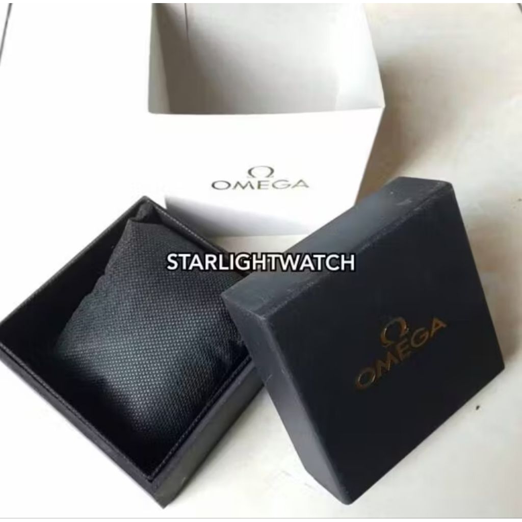 kotak jam tangan omega box kayu