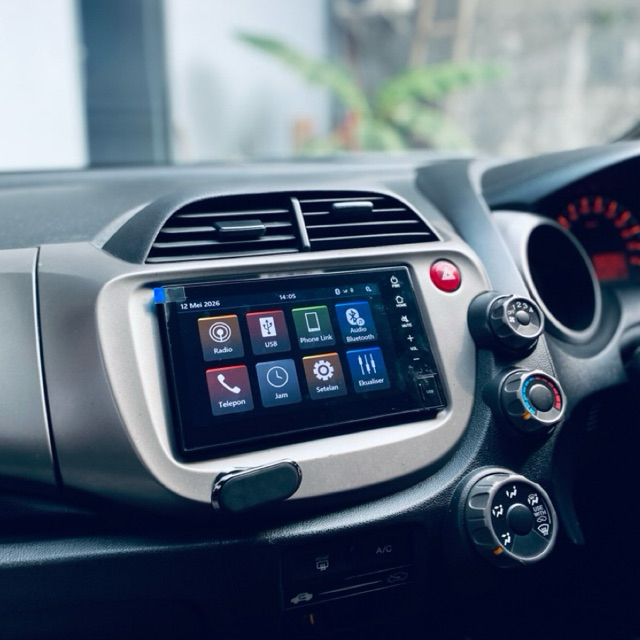 Head unit original Honda brio satya 2025
