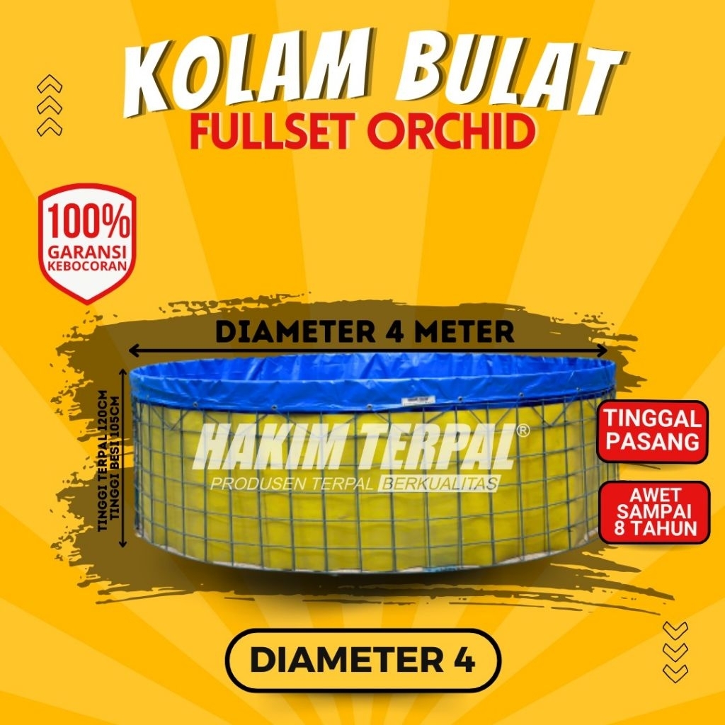 KOLAM BULAT D4, D5, D6
