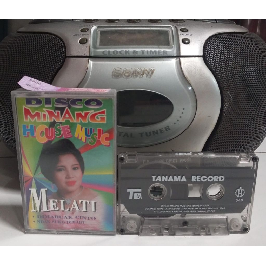 Kaset Pita Disco Music House Minang