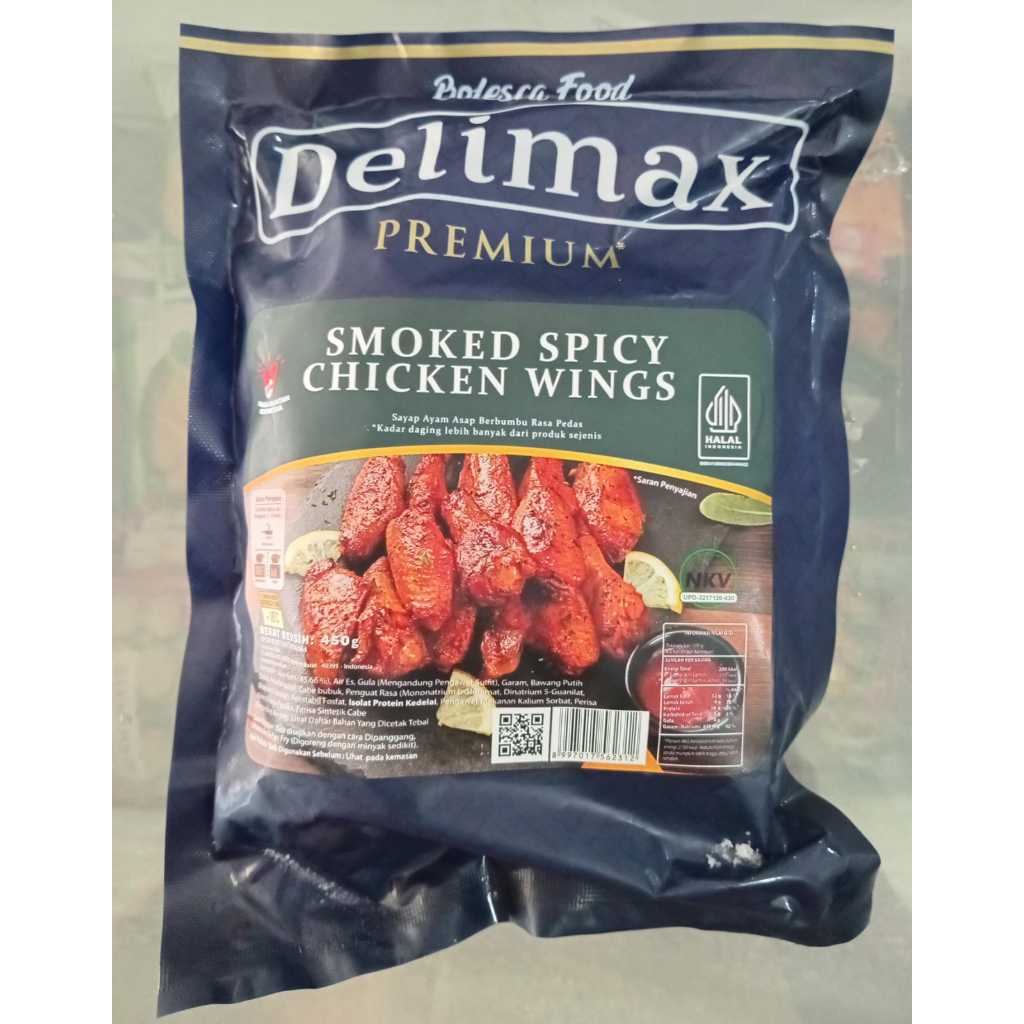 Delimax Spicy Wings 500gr