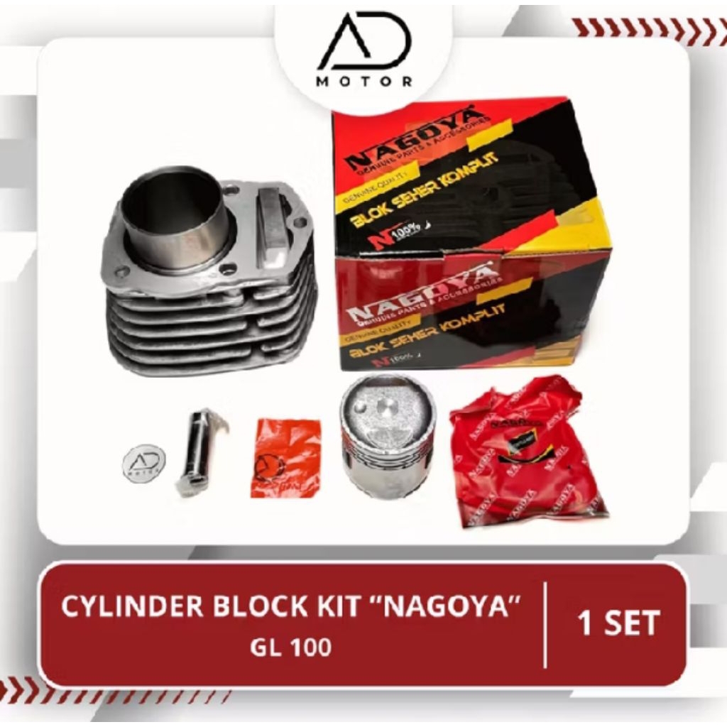 CYLINDER BLOK KIT PISTON GL 100 / GL100