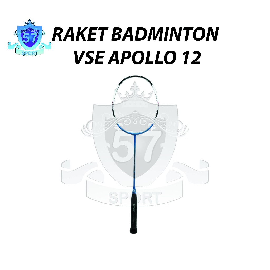 Raket Badminton VSE Apollo 12 Bonus Grip Handuk
