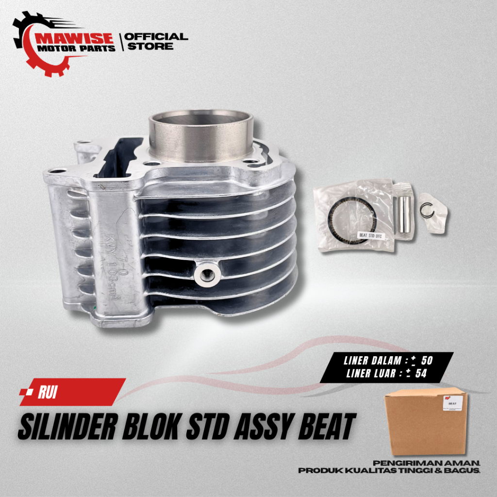 SILINDER BLOK STD ASSY BEAT - SILINDER BLOK ASSY SEHER SET BEAT STD BEAT KARBU