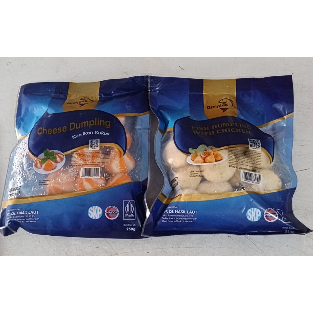 Gizi plus dumpling ayam keju 250gr