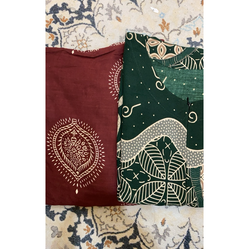 BUNDLING 2 DASTER PAYUNG (AISYAH MAROON + NABILA EMERALD) || BY CAMELLIA BOUTIQUE 99