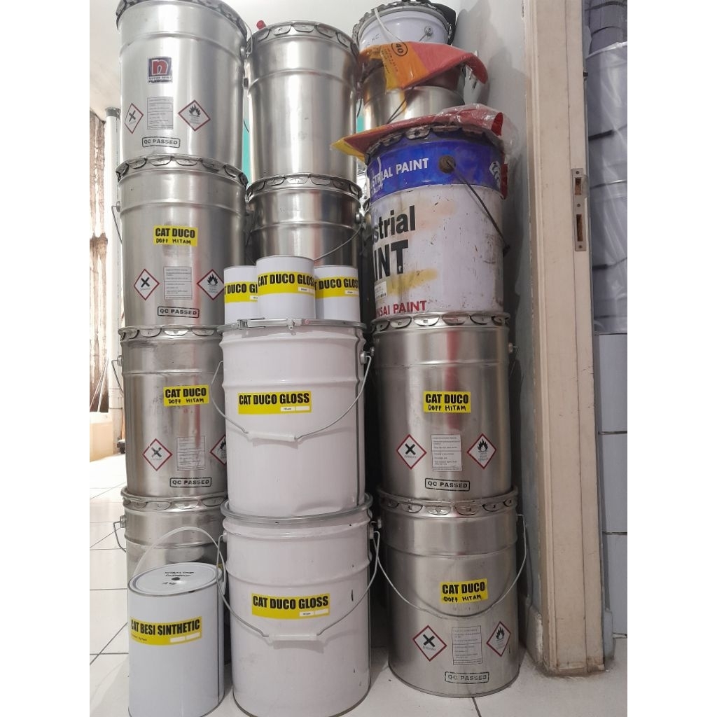 Cat Duco warna Silver 20 Ltr