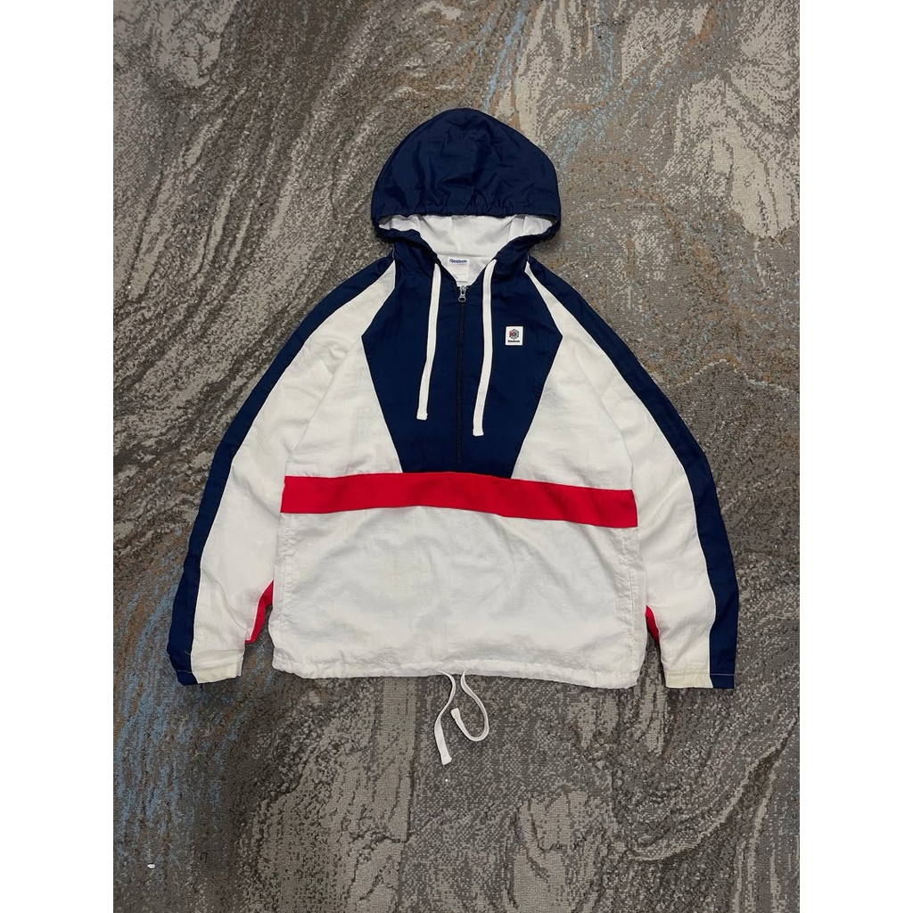 Vintage jacket Halfzip Reebok colorblock