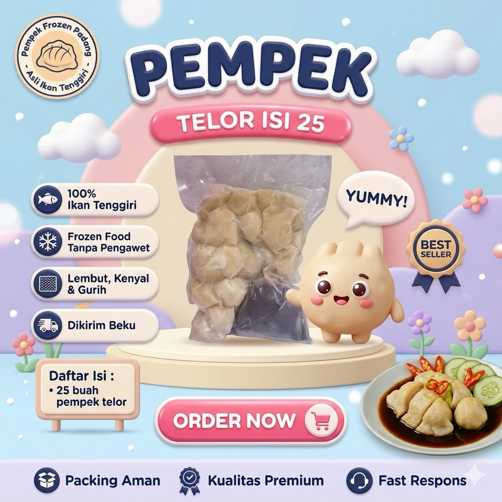 TEKWAN FROZEN ISI 1/2 KG