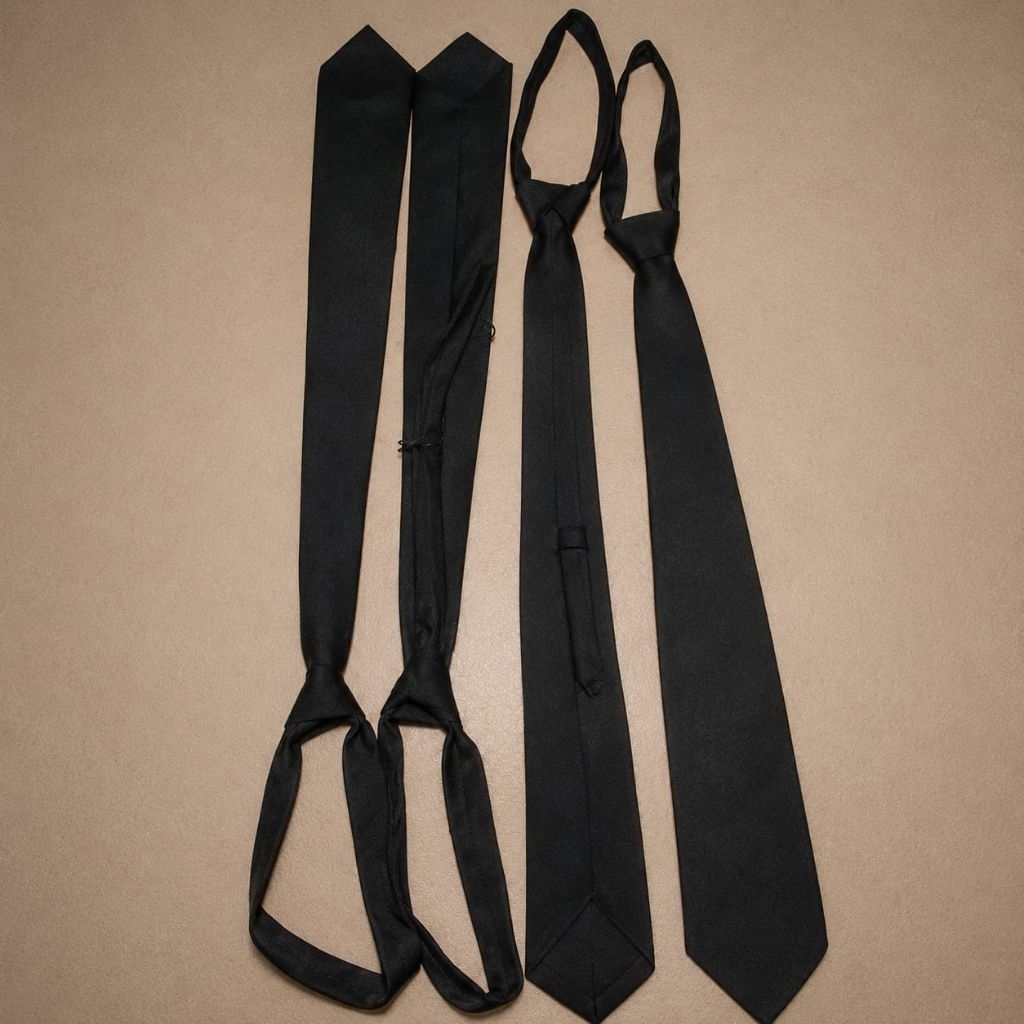 (20 pcs)dasi hitam panjang-dasi hitam-dasi training-dasi casual-dasi kerja