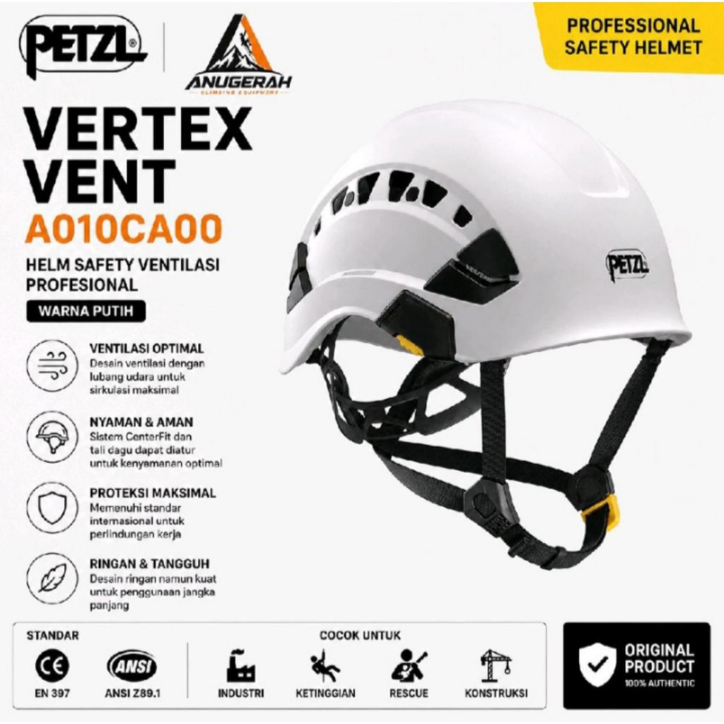 Petzl Vertex Vent Helmet White Original Petzl Helmet Rescue