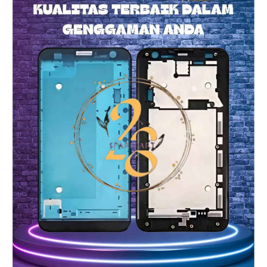 FRAME LCD / TULANG TENGAH / DUDUKAN LCD ASUS ZENFONE 2.5.5 / ZE55OML / ZE551ML / Z00AD / Z008D ORG