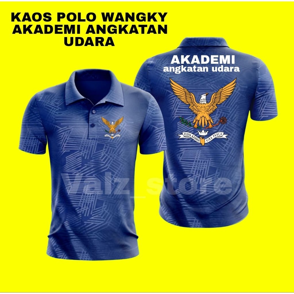 KAOS POLO WANGKY AKADEMI ANGKATAN UDARA BISA COD