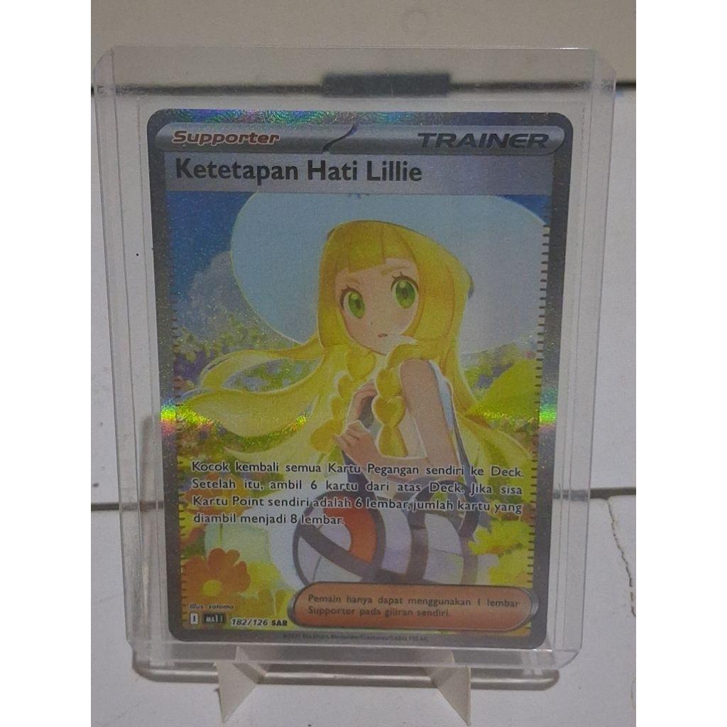 ketetapan hati lillie #SAR