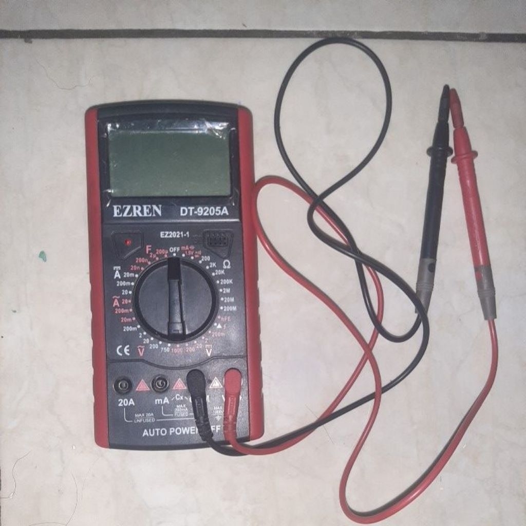 MULTIMETER DIGITAL EZREN DT-9205A UPGRADE BISA DICAS
