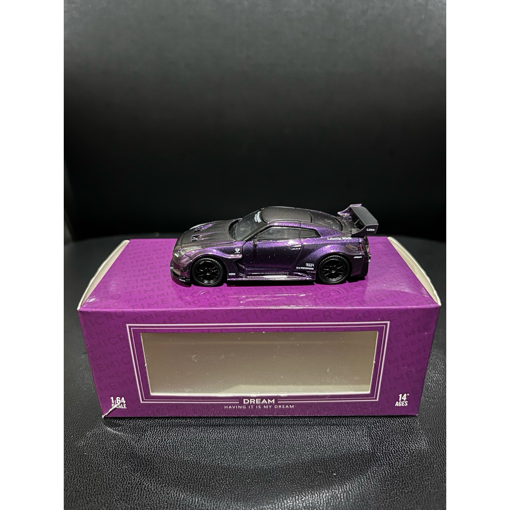 Time Micro Dream Nissan Skyline R-35 Ungu