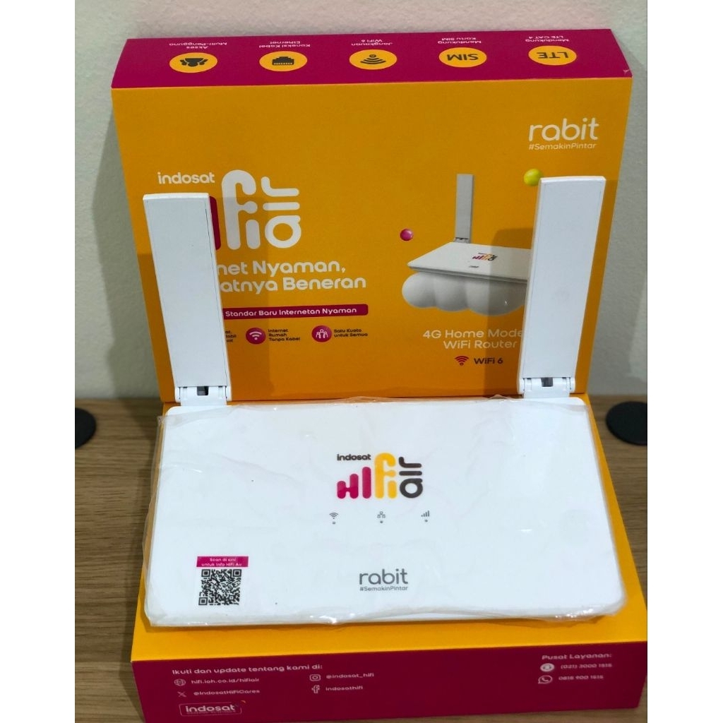 Hifi Indosat Rabbit + 500GB