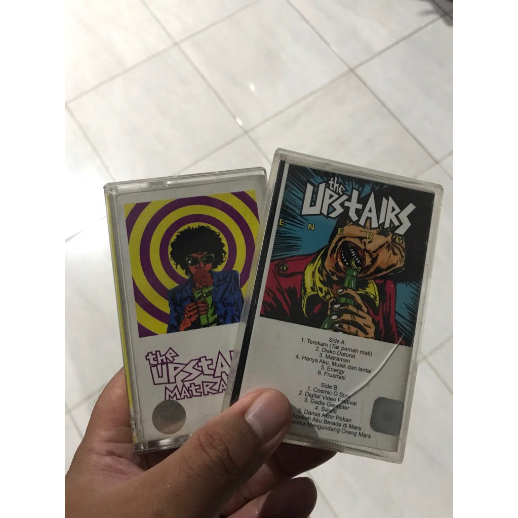 Sepaket Kaset The Upstairs Album Matraman dan Energy